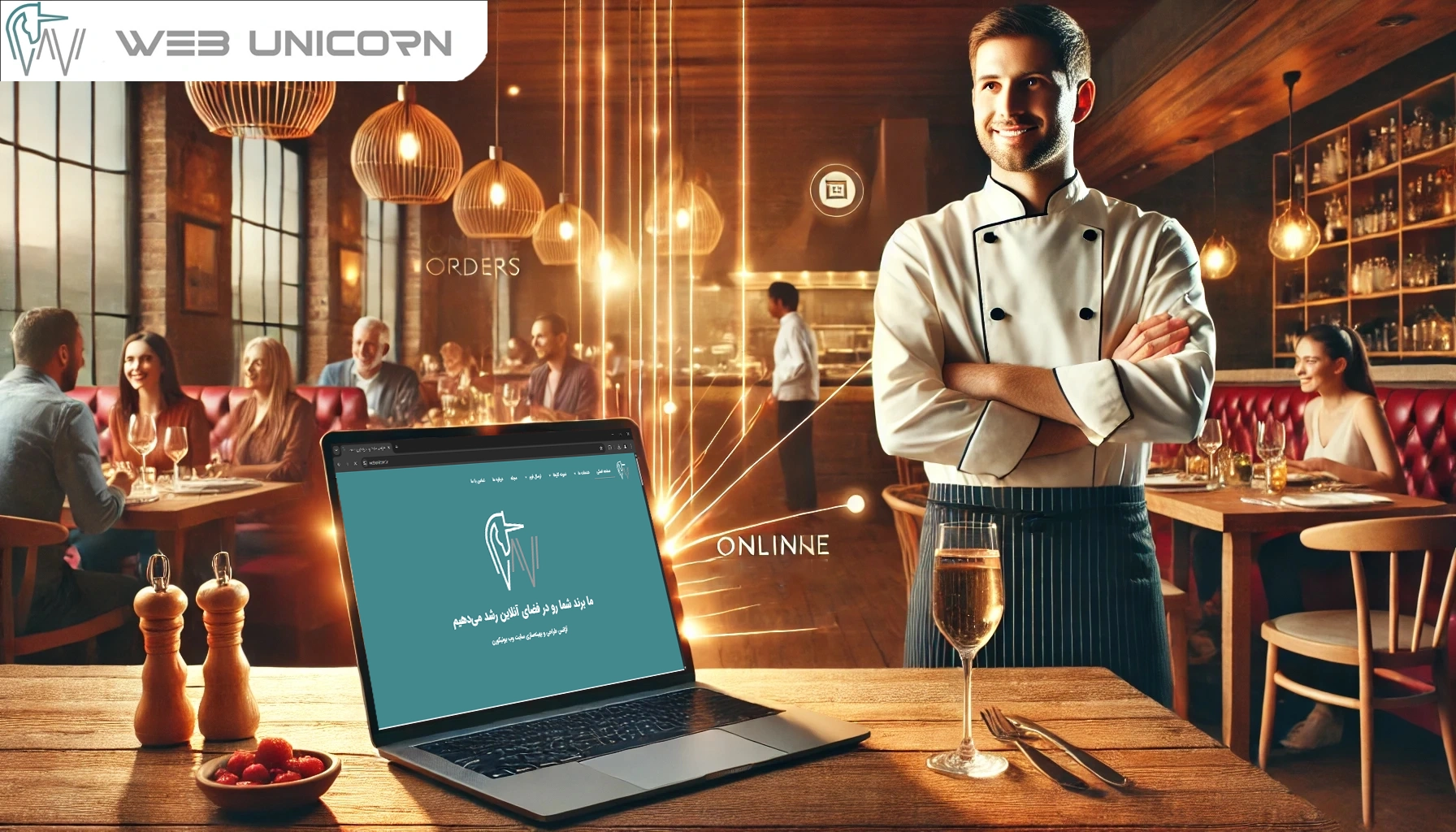 سخن پایانی چرا طراحی سایت رستوران خود را به وب یونیکورن بسپاریم؟