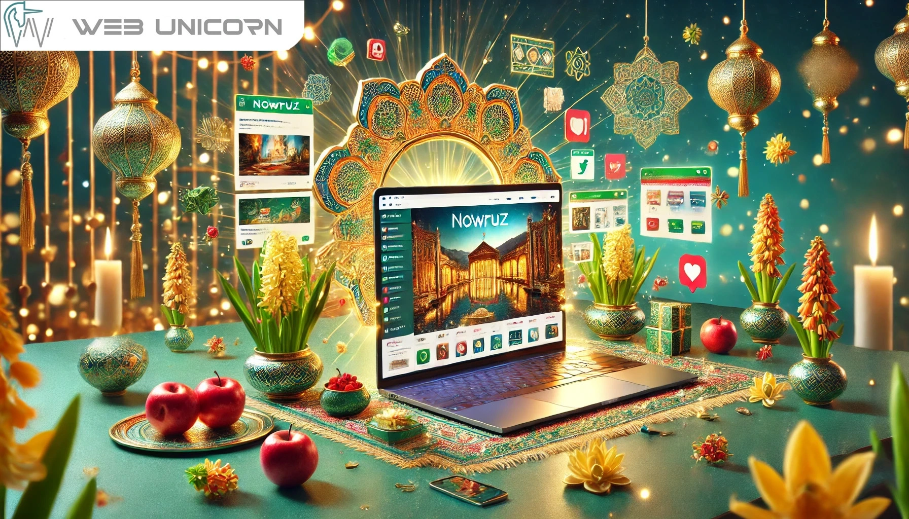 نوروز، فرصتی طلایی برای برندها | طراحی سایت و پشتیبانی سایت وب یونیکورن