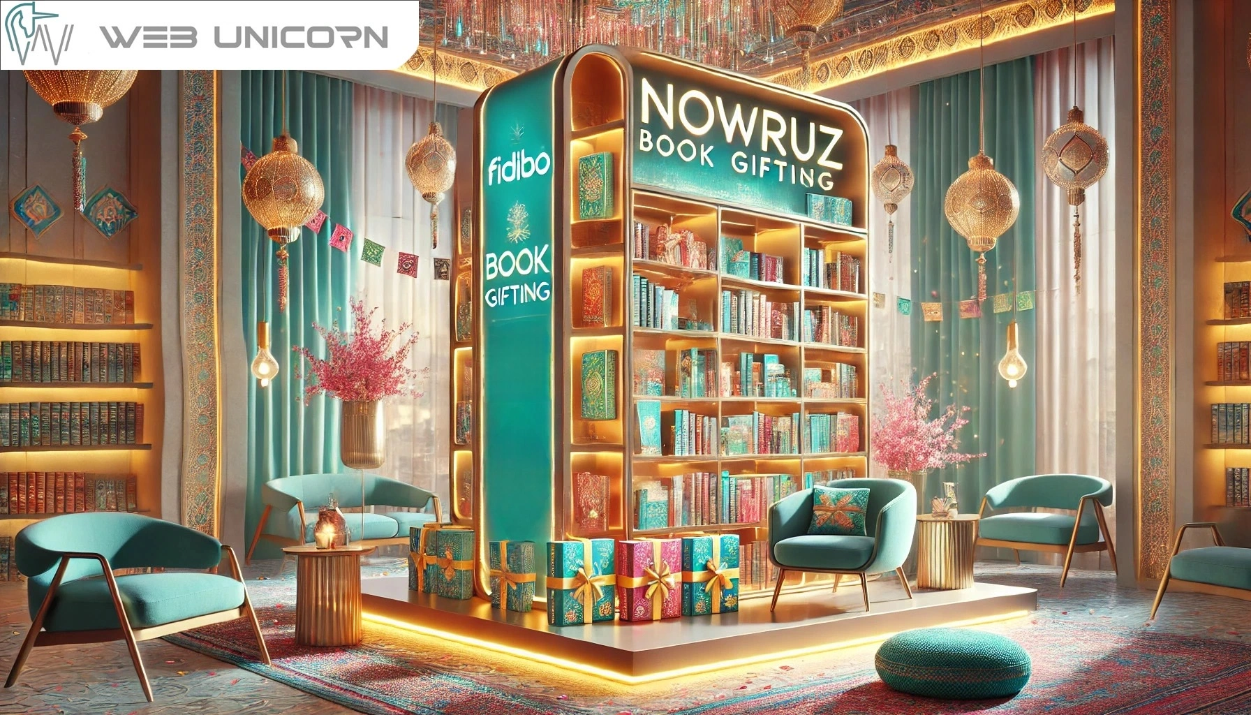 کمپین عیدی کتاب فیدیبو هدیه ای ارزشمند برای علاقه مندان به مطالعه | طراحی سایت و پشتیبانی سایت وب یونیکورن