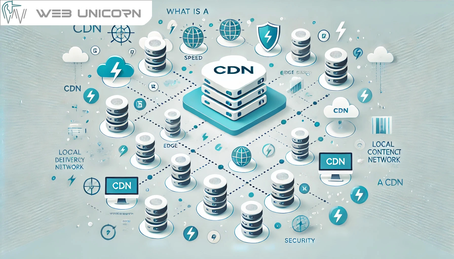 CDN چیست؟ طراحی و پشتیبانی سایت وب یونیکورن