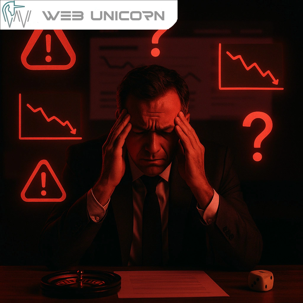 تصمیم‌گیری کاربر بر اساس حدس در سایت، نه واقعیت وب یونیکورن قزوین