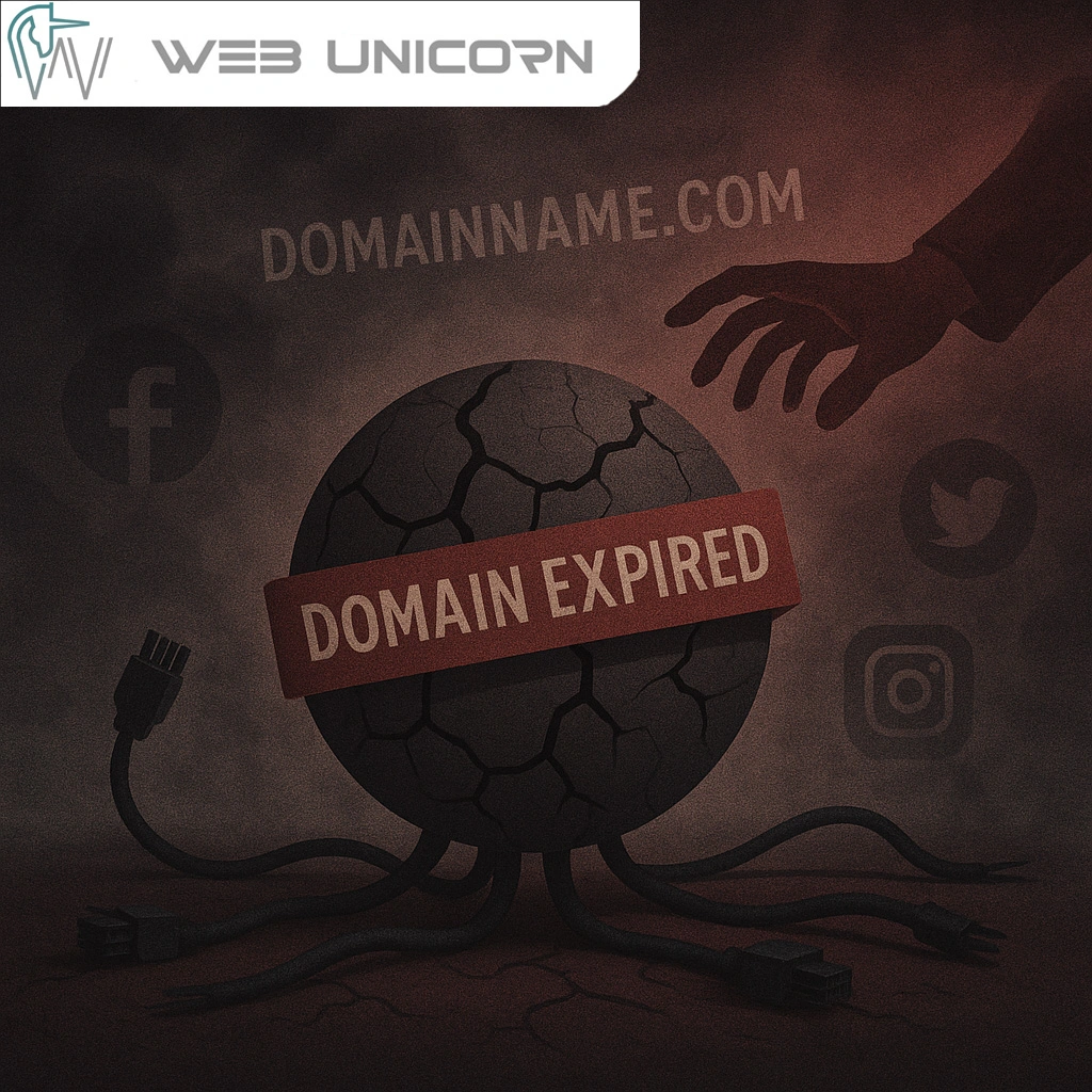 تمدید به موقع دامنه و ssl - آژانس طراحی و پشتیبانی سایت وب یونیکورن