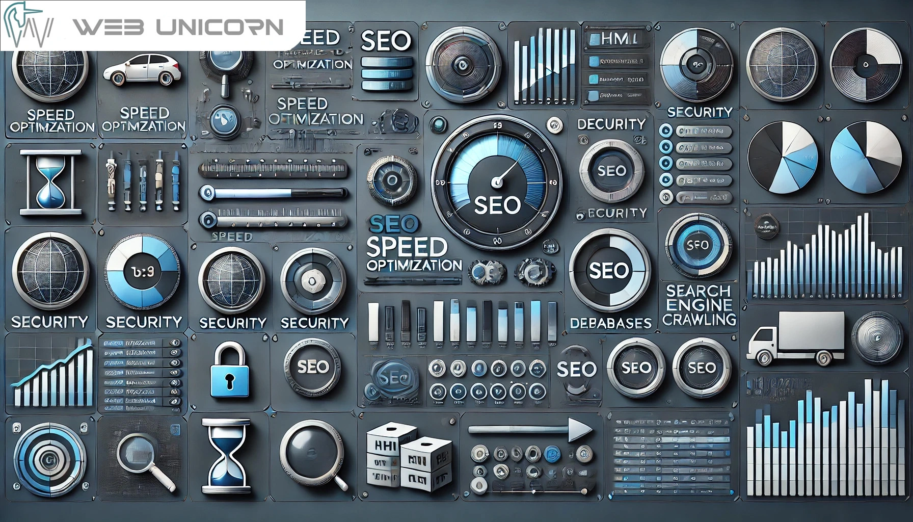 نکات فنی در طراحی سایت برای شرکت‌ها و شهرک‌های صنعتی قزوین وب یونیکورن